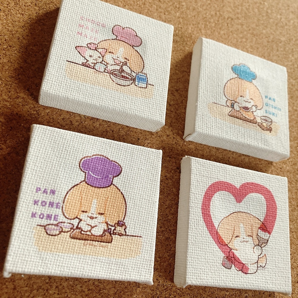 【ミニミニアートキャンバス】しあわせ展2