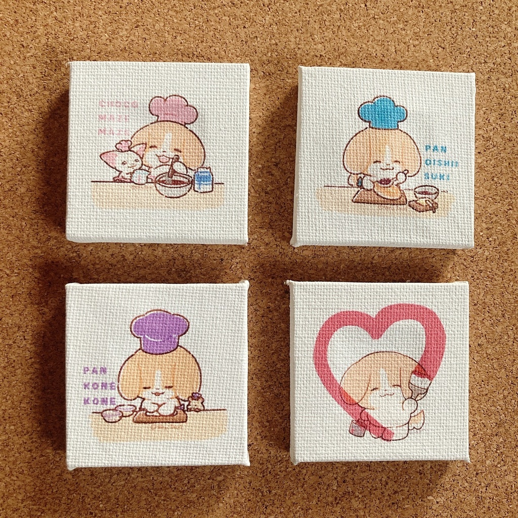 【ミニミニアートキャンバス】しあわせ展2