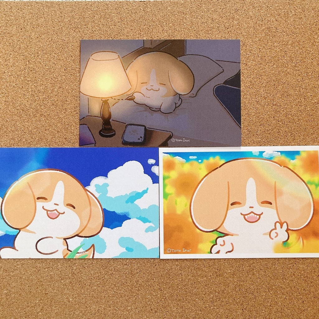 【ポストカード】キミときなこ