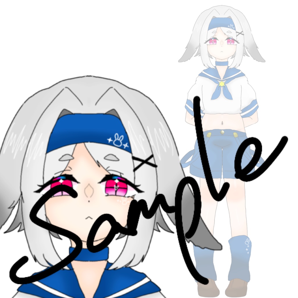 兎耳の男の娘