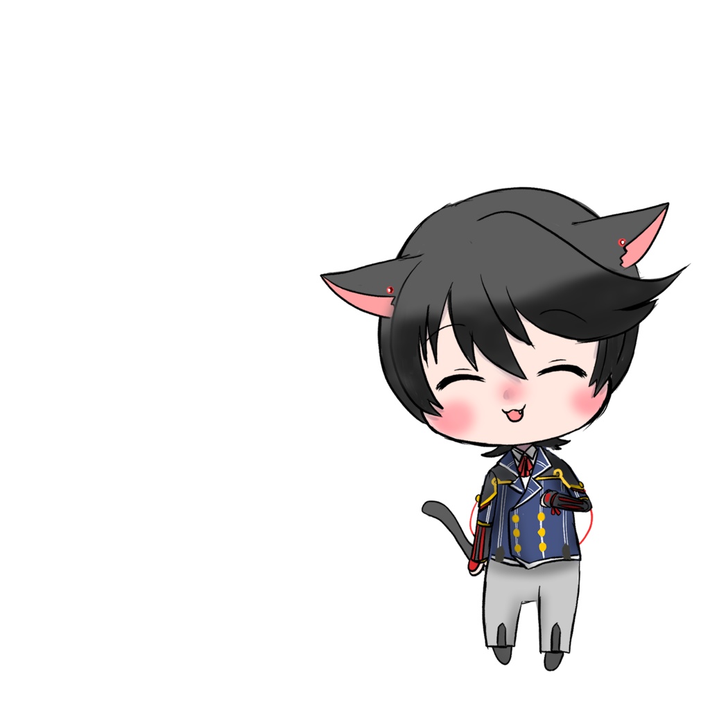 にゃんこシール(ほりにゃん)