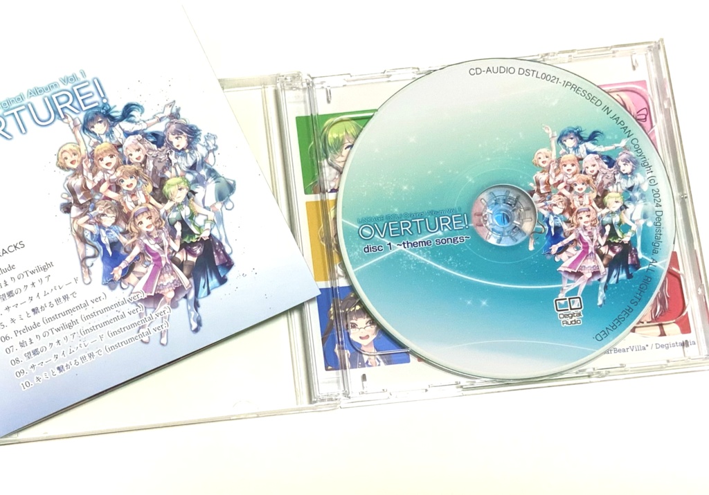 (CD版)リンケージアイドル!OST『OVERTURE!』