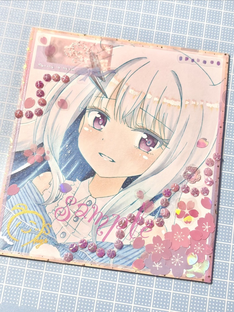 【原画色紙】柊桜子