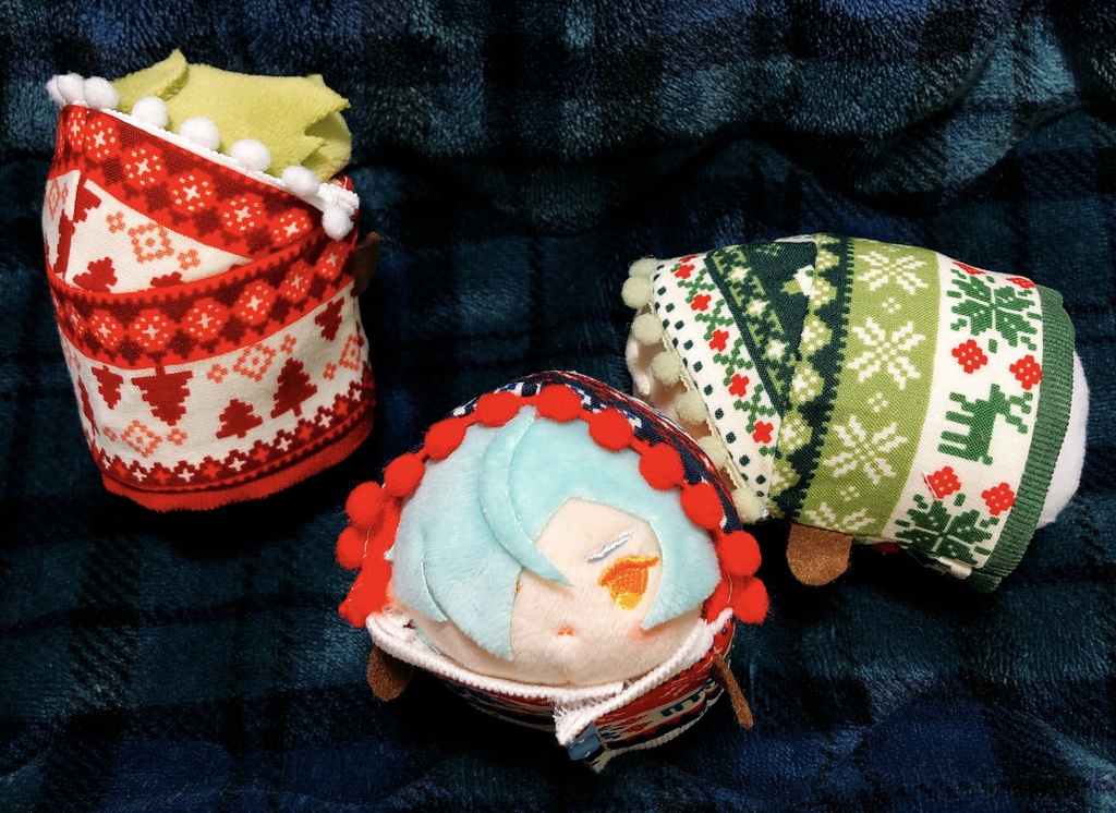 ノルディック柄パーカー