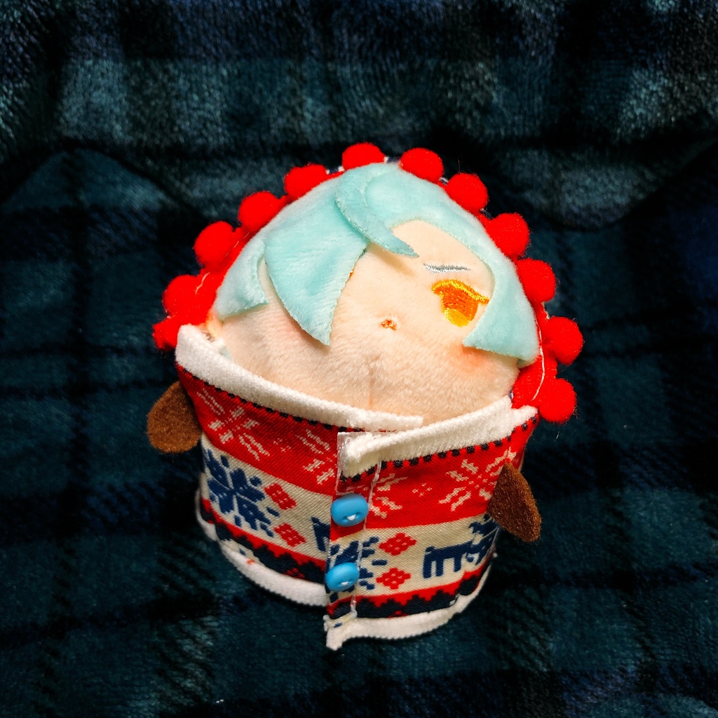 ノルディック柄パーカー