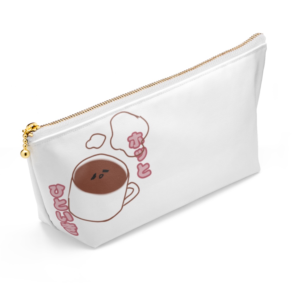 コーヒー豆ヒヨコのコーヒー豆ちゃんポーチ