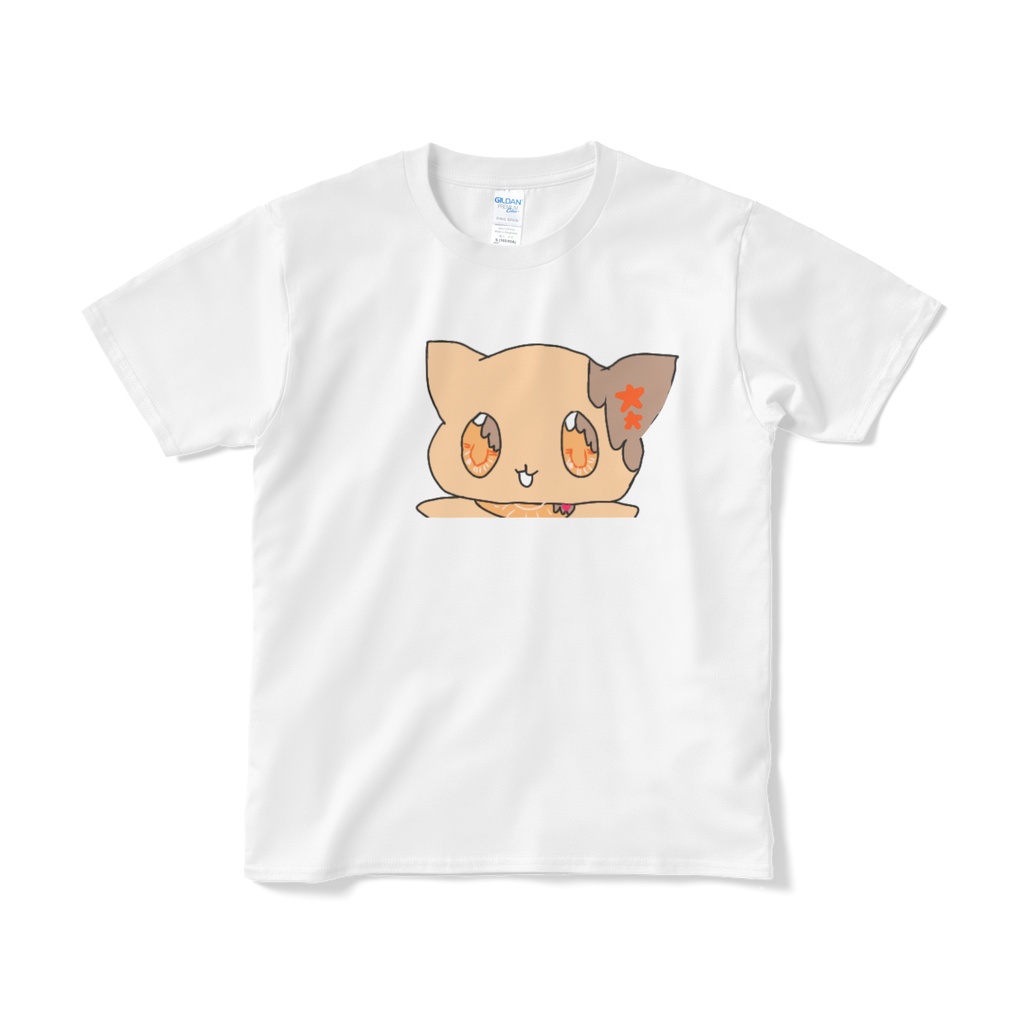 オランジェット猫Tシャツ