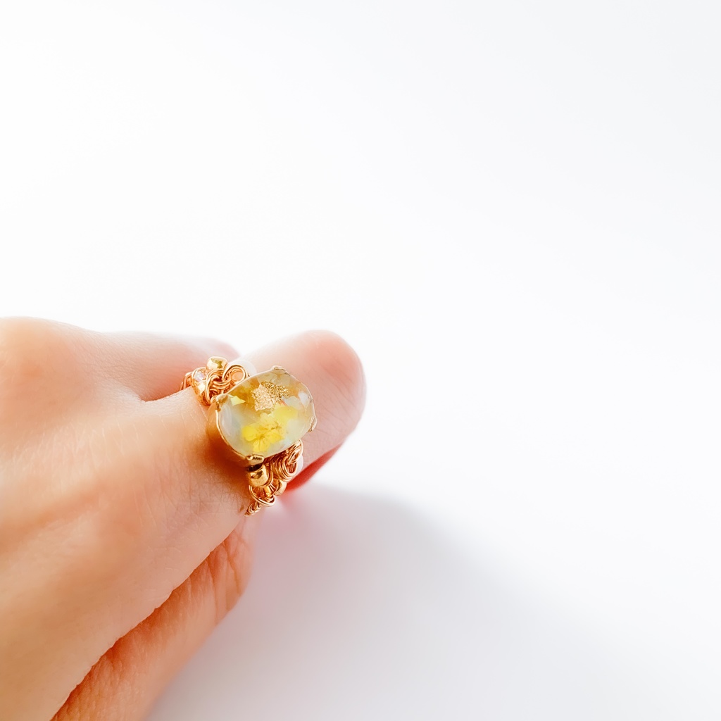 あたたかくなるワイヤーイメージリング【あたなる二次創作】