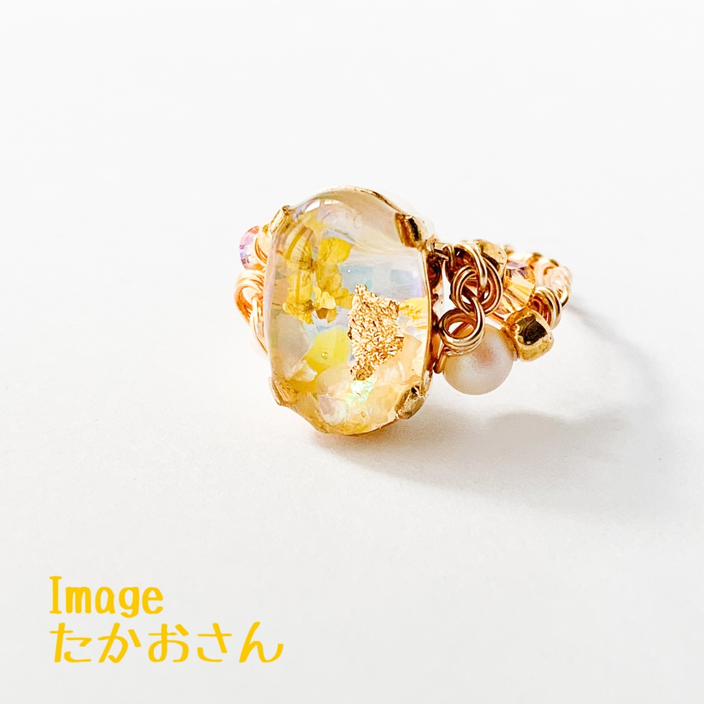 あたたかくなるワイヤーイメージリング【あたなる二次創作】