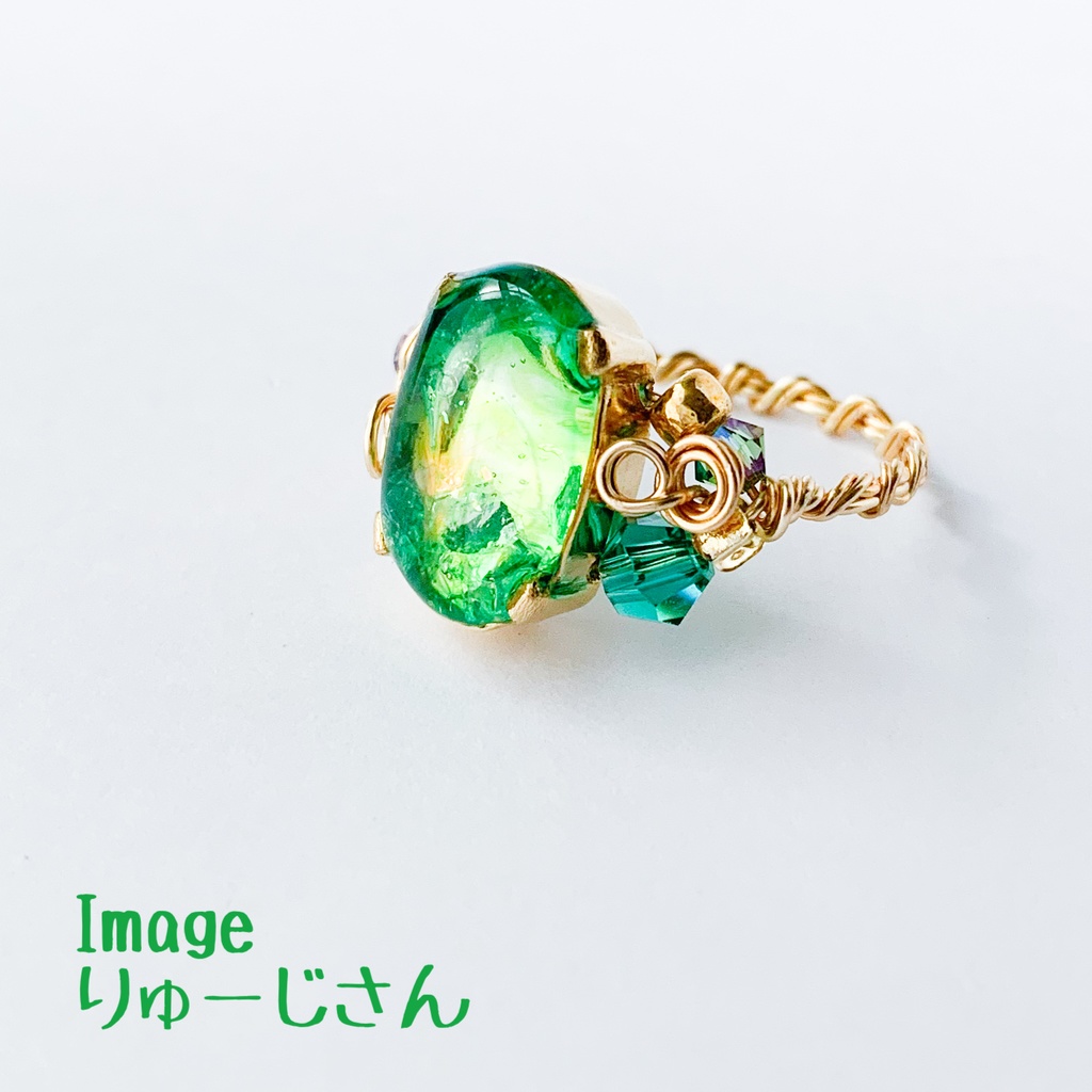 あたたかくなるワイヤーイメージリング【あたなる二次創作】