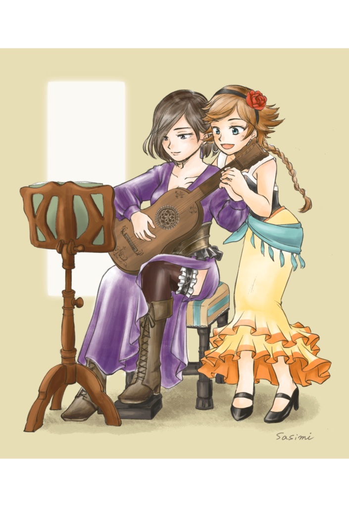 「キラキラと輝くもの」+イラストカード4種類