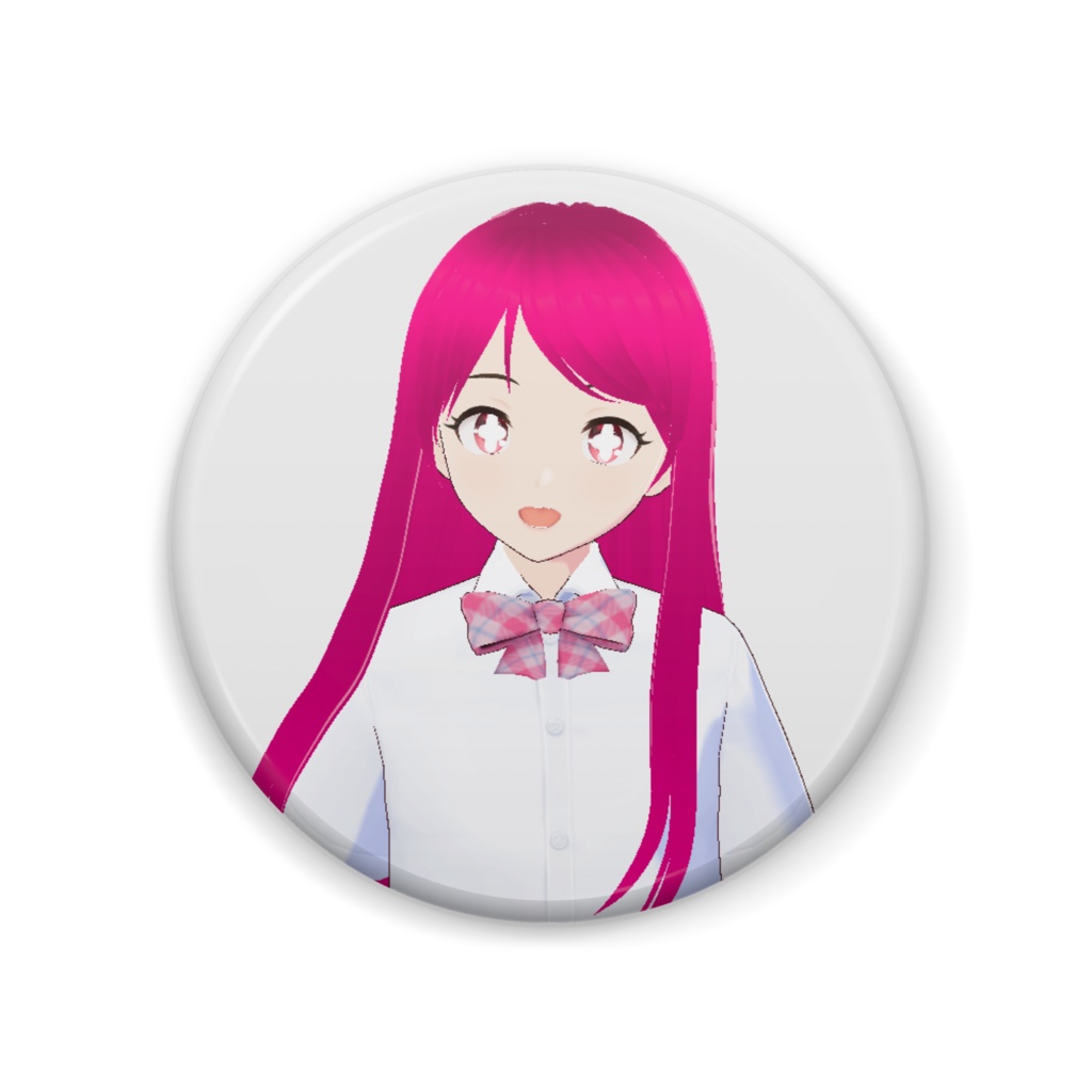 あかね　缶バッジ