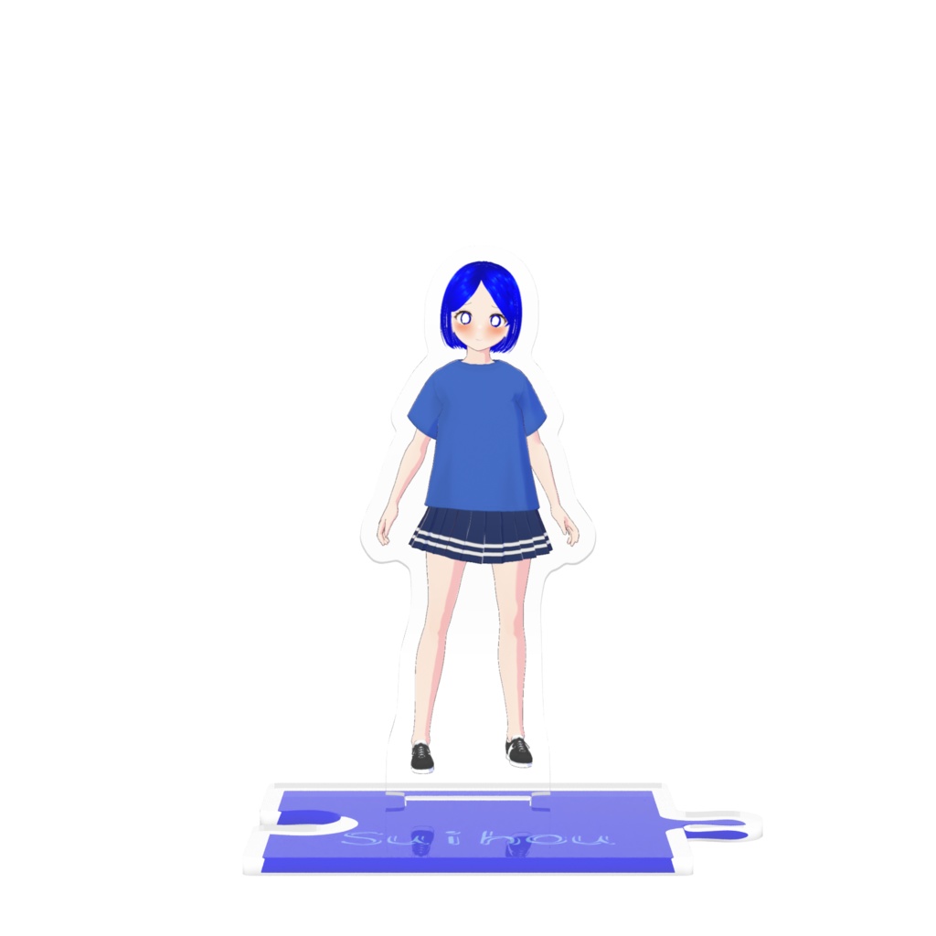 水泡ちゃん　アクスタ　小学生設定の為一回り小さくしました
