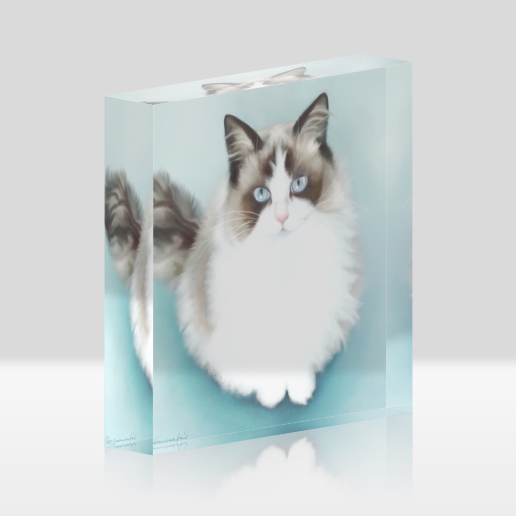 なめ子ちゃんアクリルブロック
