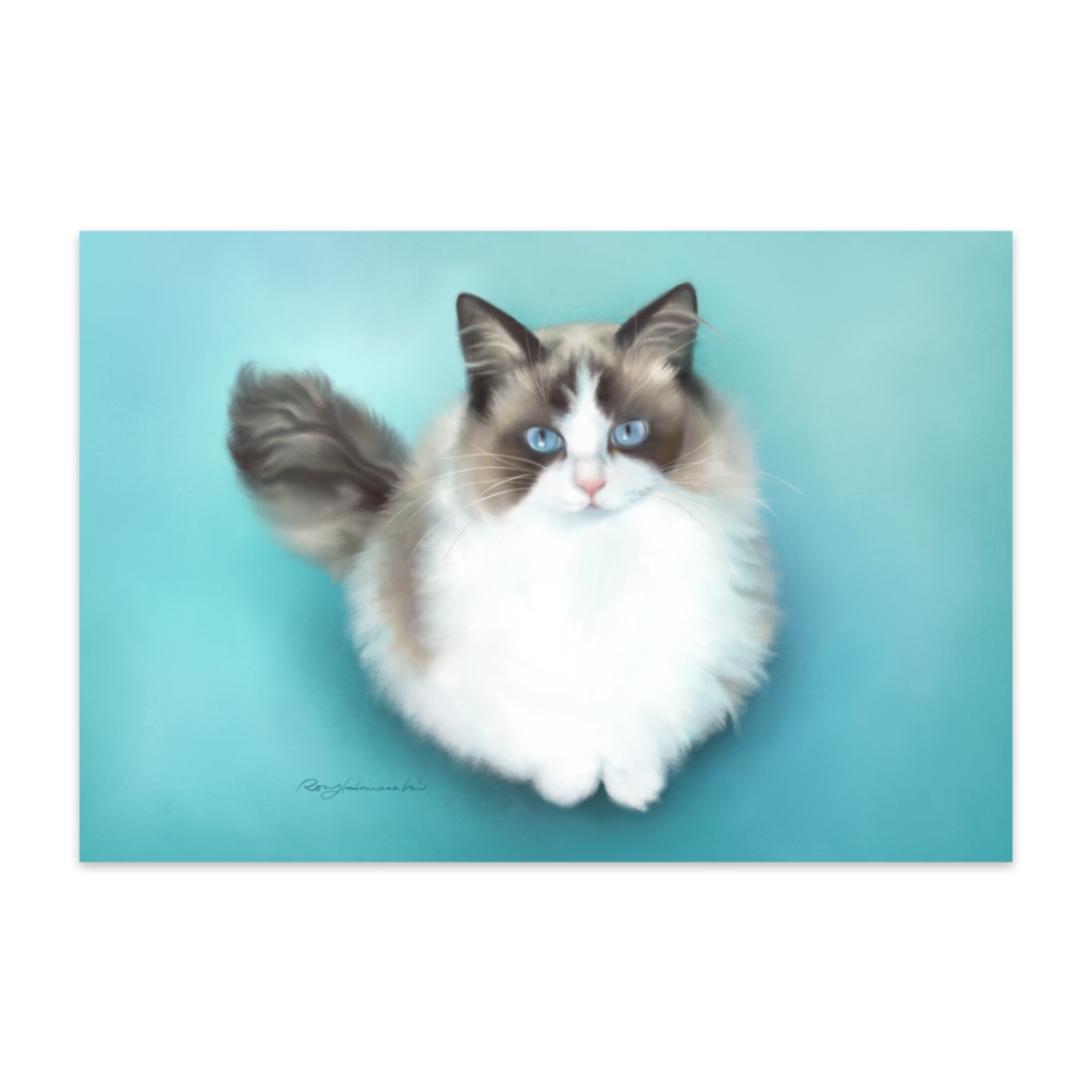 なめ子ちゃんポストカード