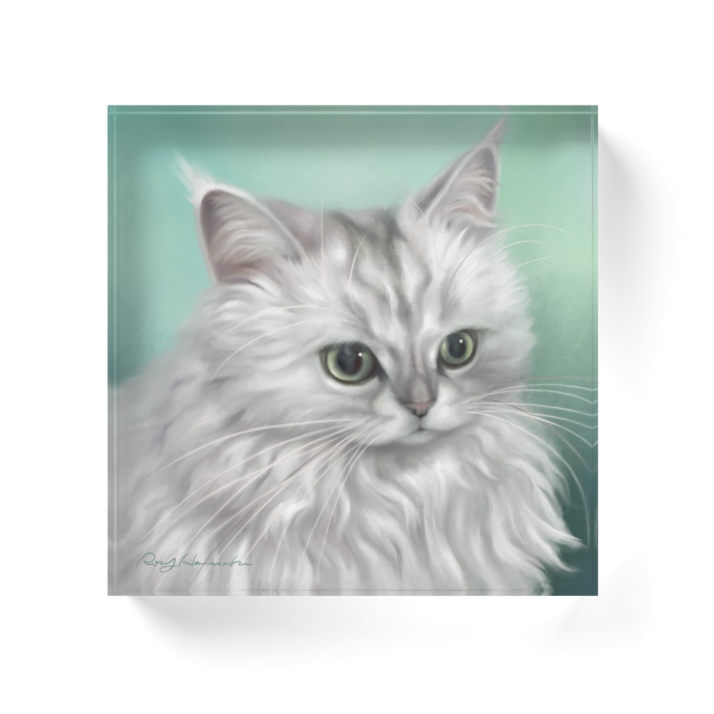 ゆかちゃんアクリルブロック