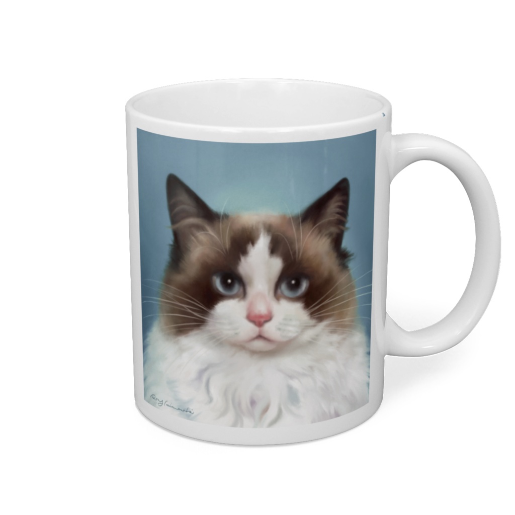 なめ子ちゃんマグカップ(フェイス)