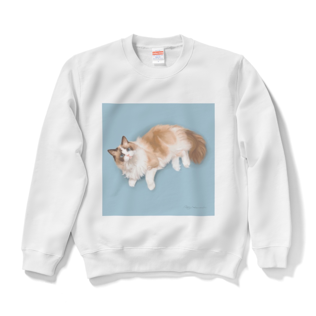 なめ子ちゃんスウェット(スケッチ2)