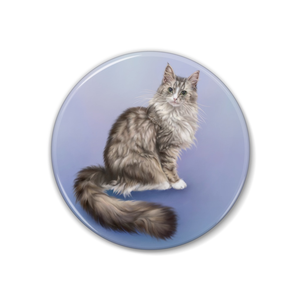 シェルちゃん缶バッジ 38ミリ