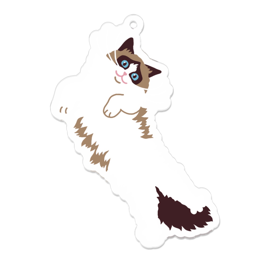 のびのびなめ子ちゃんA アクリルキーホルダー