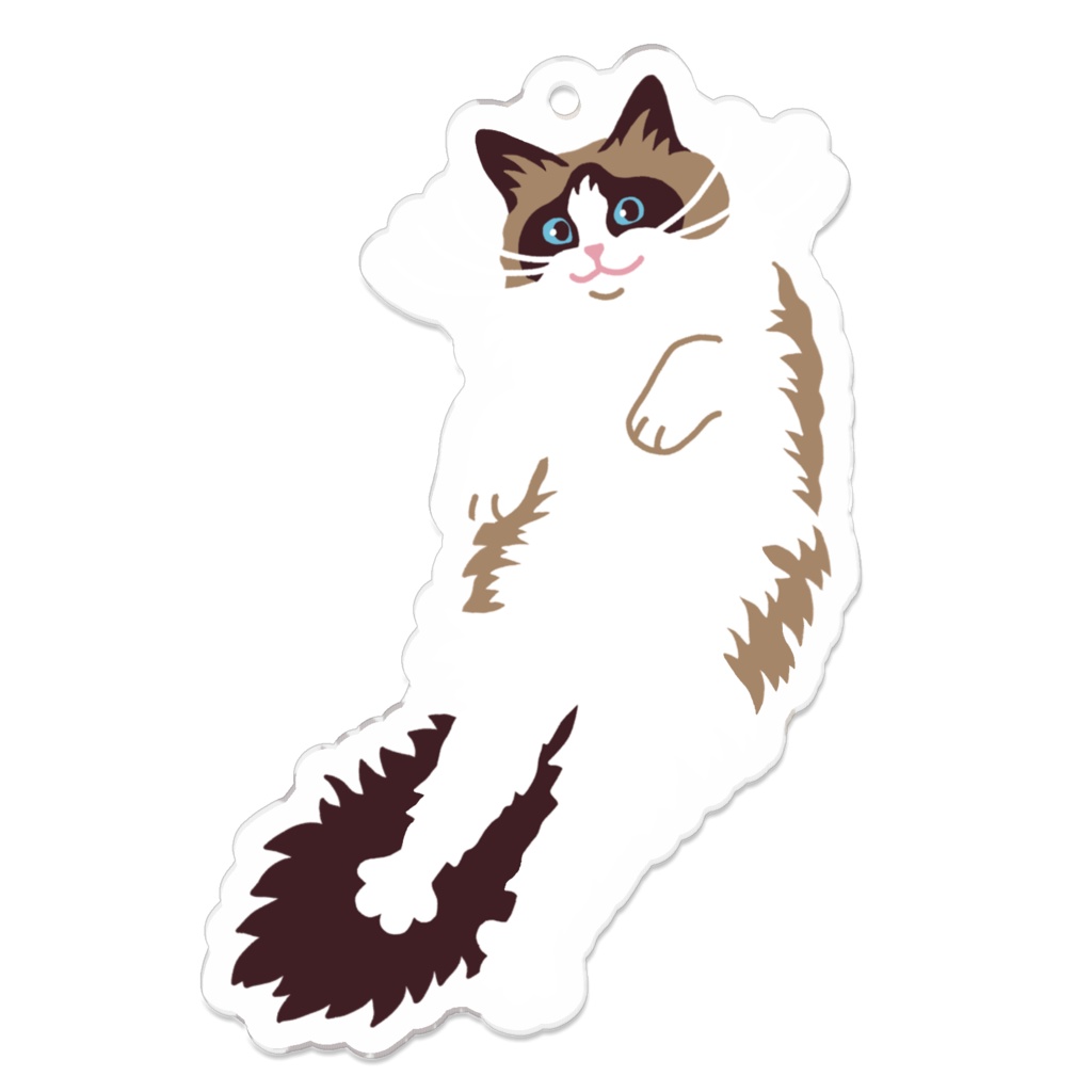 のびのびなめ子ちゃんB アクリルキーホルダー