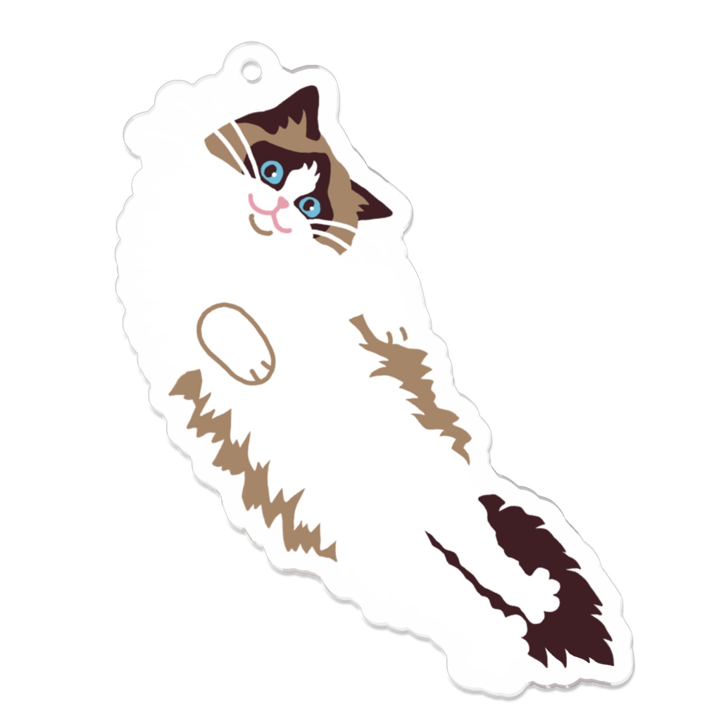 のびのびなめ子ちゃんC アクリルキーホルダー