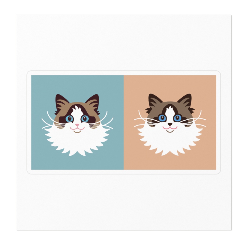 なめみゆステッカー