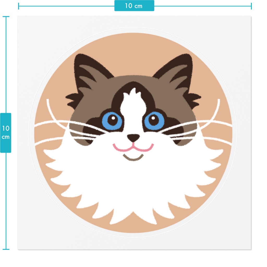 みゆたんステッカー