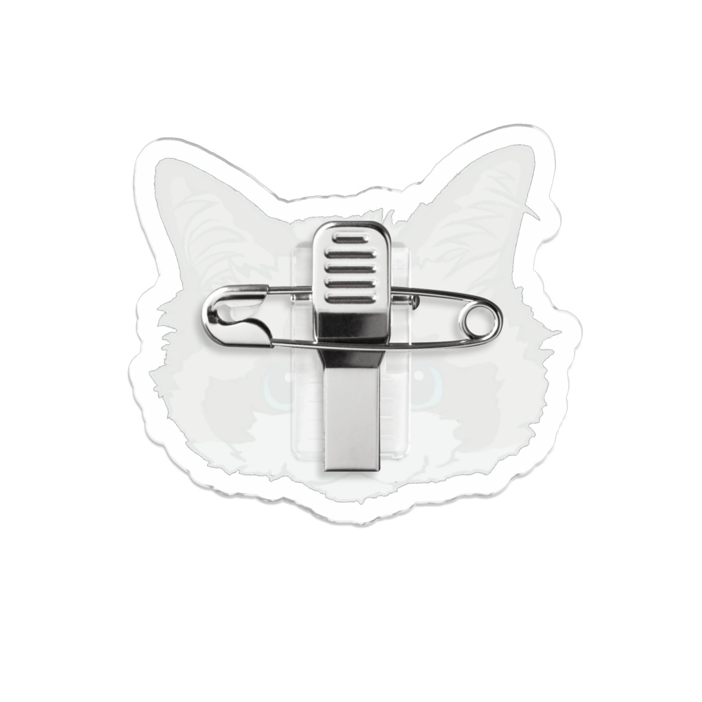 なめ子ちゃんアップアクリルバッジ