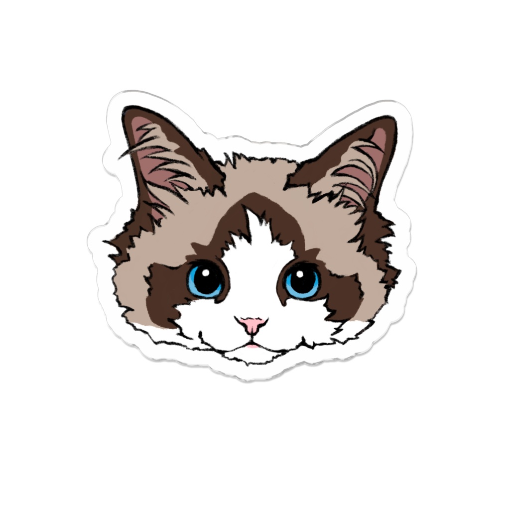 なめ子ちゃんアップアクリルバッジ