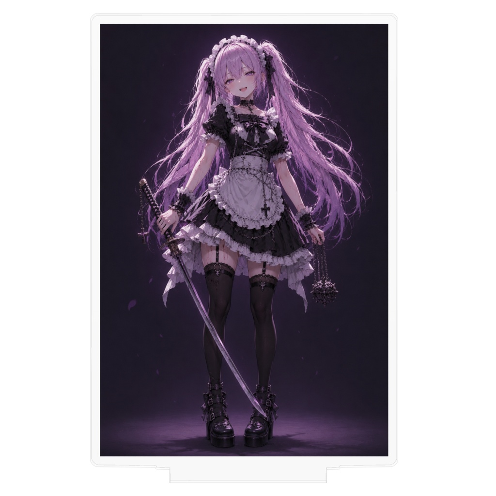 夜刀エマ メイドアクスタ