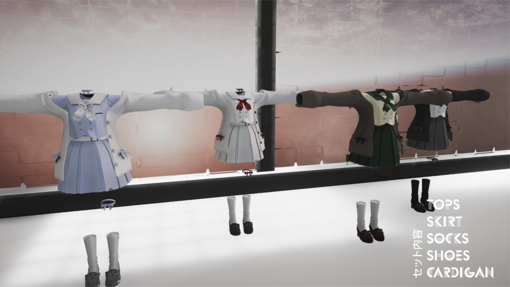 【VRC想定衣装】「ArtemisSailor」アルテミス・セーラー (複数アバター対応)