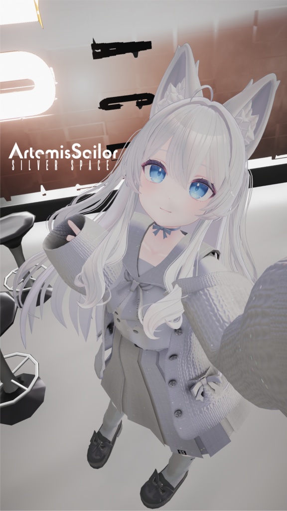 【VRC想定衣装】「ArtemisSailor」アルテミス・セーラー (複数アバター対応)