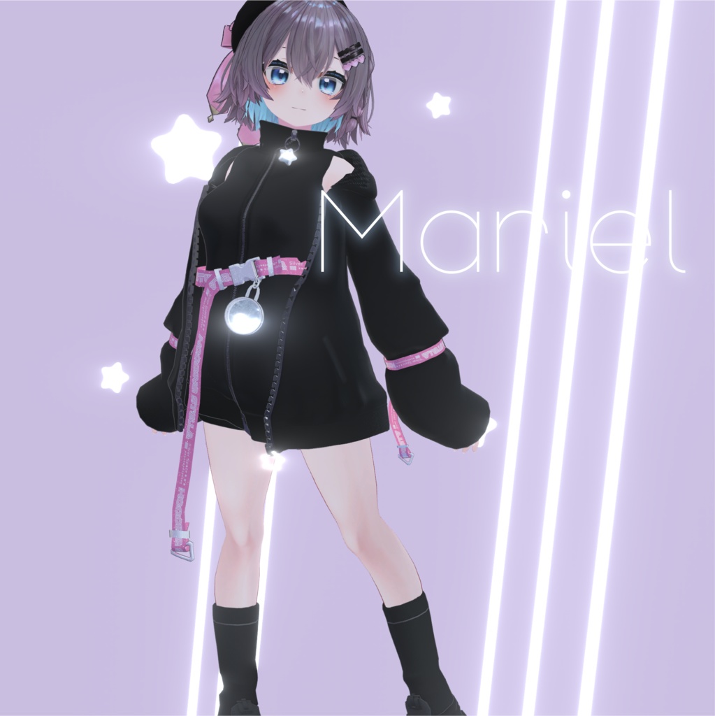 【VRC想定衣装】「Hopping Stella」 ホッピング☆ステラ (複数アバター対応)