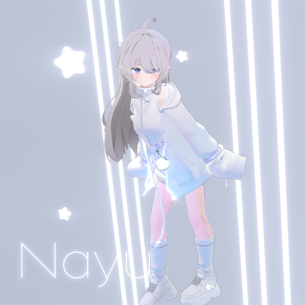 【VRC想定衣装】「Hopping Stella」 ホッピング☆ステラ (複数アバター対応)