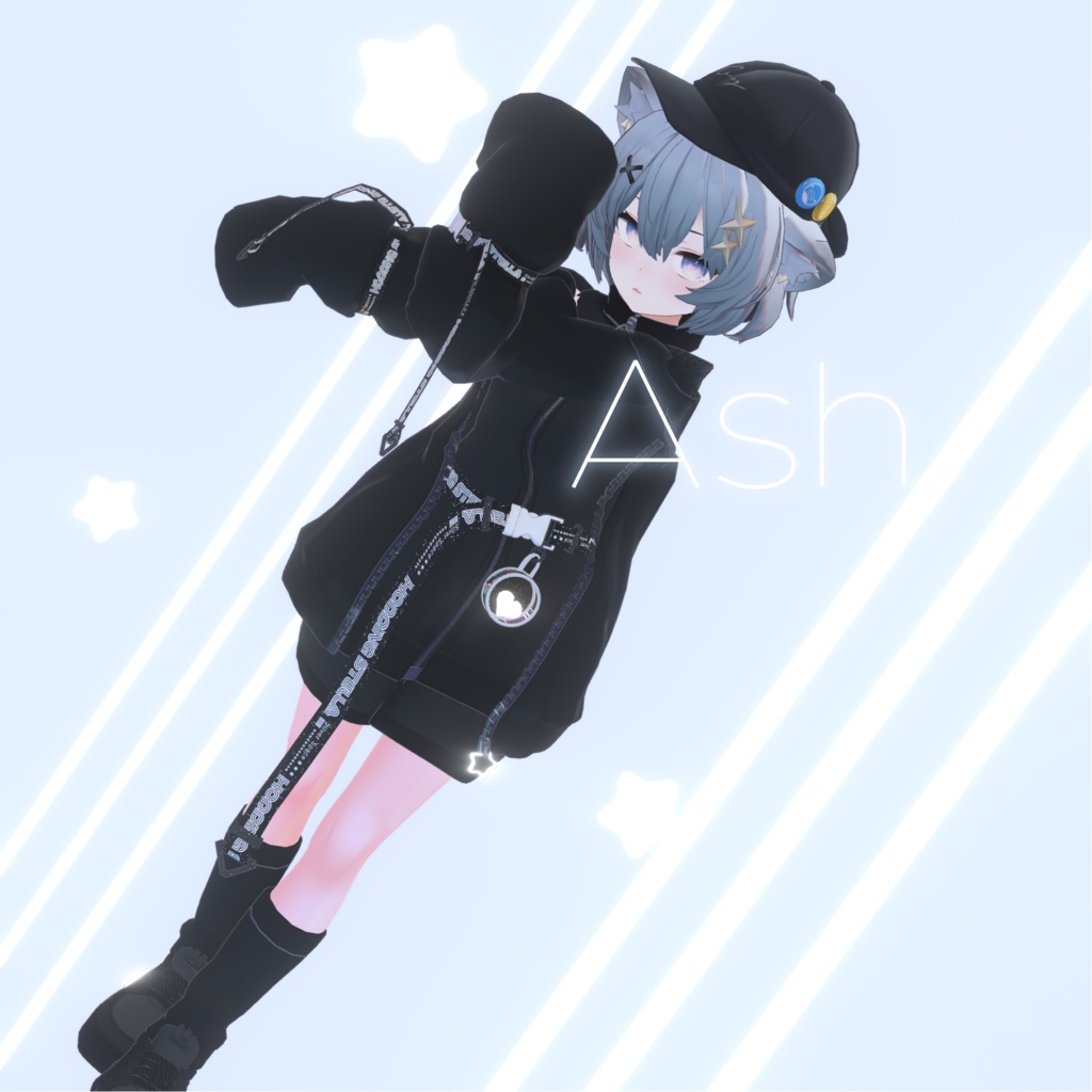 【VRC想定衣装】「Hopping Stella」 ホッピング☆ステラ (複数アバター対応)