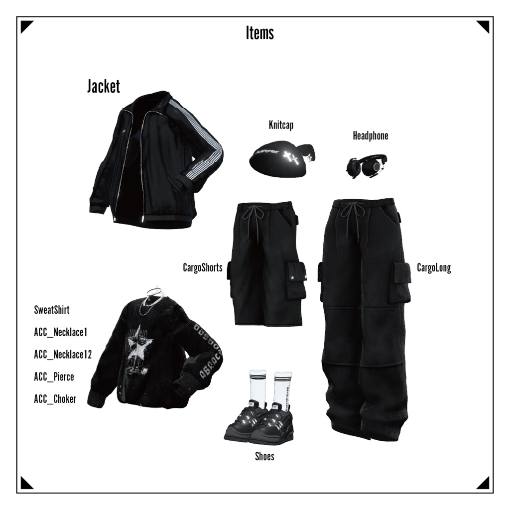 S2_PENTAGRAM【複数アバター対応】