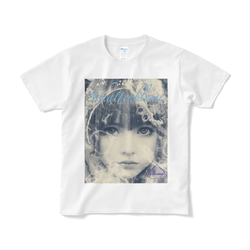 2021 schattenblume「少女」白Ꭲシャツ