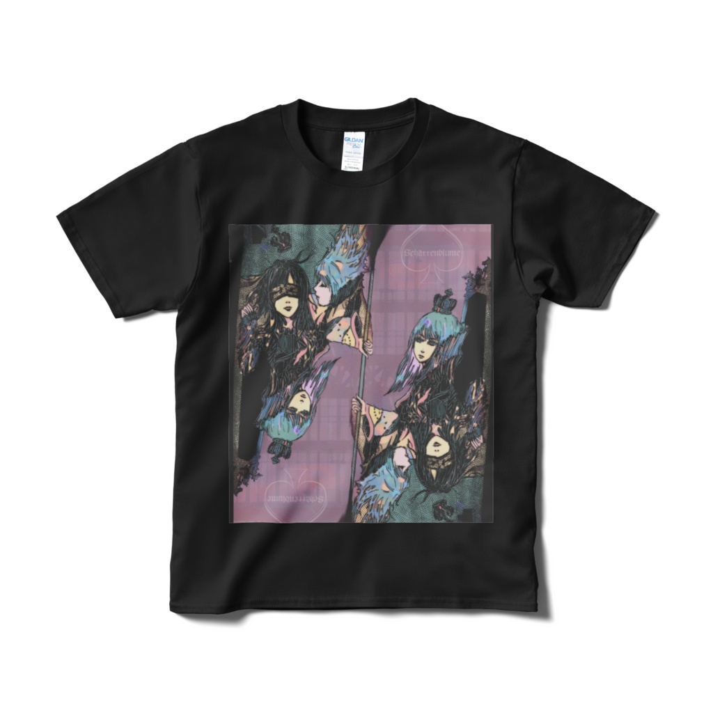 偽りの女王 黒Tシャツ