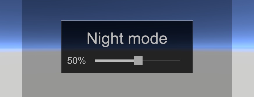 【無料】【VRChat ワールド用】カメラに影響しないナイトモード