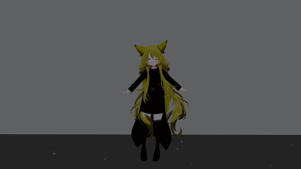 【無料】ToNBliss風九尾ちゃん衣装