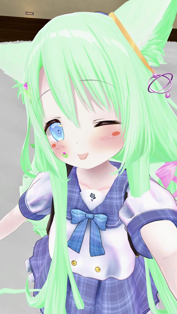 【九尾の傍観者用】表情追加・調整用Shapeキー追加パッチ