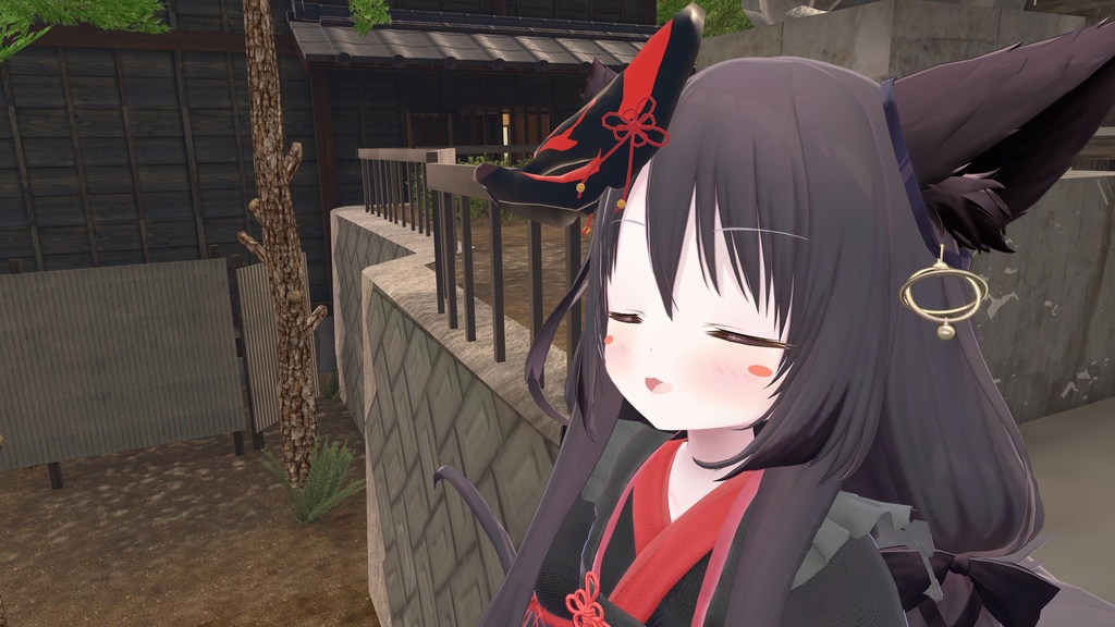 【九尾の傍観者用】表情追加・調整用Shapeキー追加パッチ