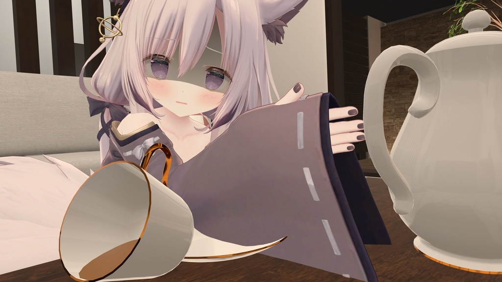 【九尾の傍観者用】表情追加・調整用Shapeキー追加パッチ