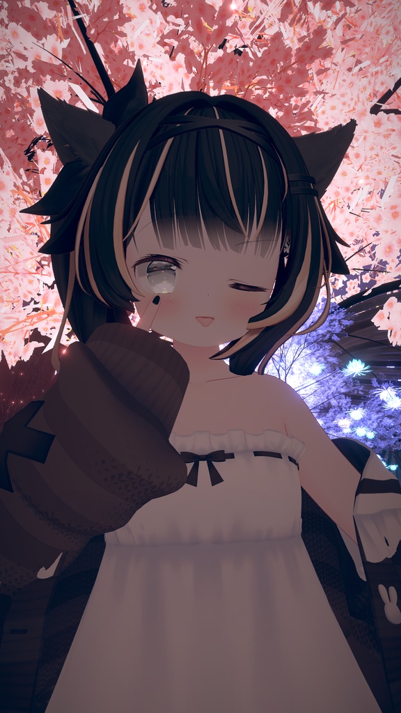 【九尾の傍観者用】表情追加・調整用Shapeキー追加パッチ