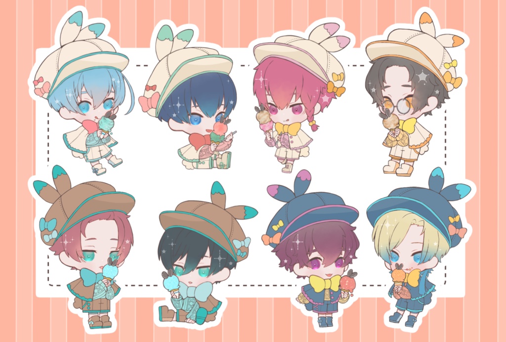 ブルロ ラメシールセット 2種