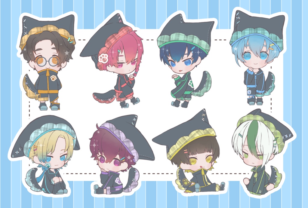 ブルロ ラメシールセット 2種