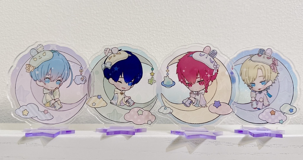 ブルロ アクリルスタンド &シールセット(月)