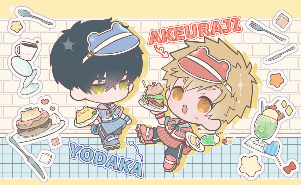 よだつか 缶バッジ