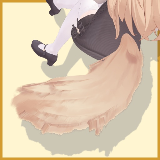 エクちゃのもふもふ尻尾 - Eku's Fluffy Tail